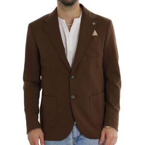 GIACCA PUNTO MILANO MARRONE